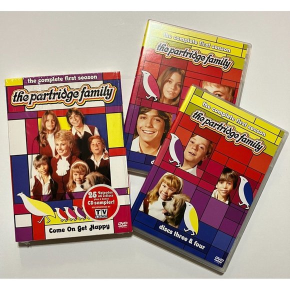 The Partridge Family The Complete First Season 3-Disc Set DVD - Picture 1 of 2